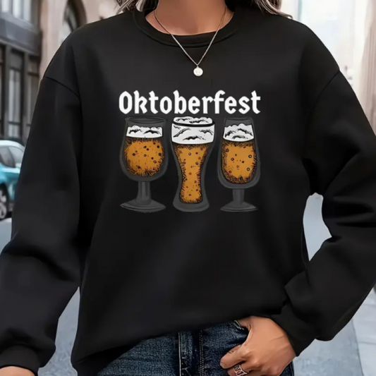 Agapi - Sweat-shirt Oktoberfest élégant pour femmes