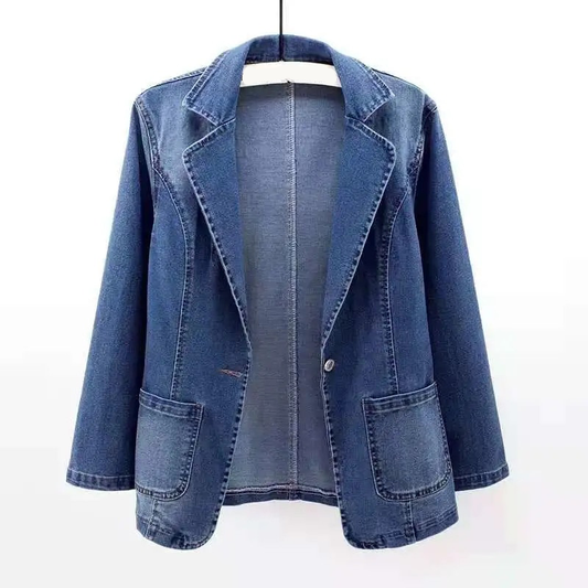 Shane - Blazer en denim contemporain